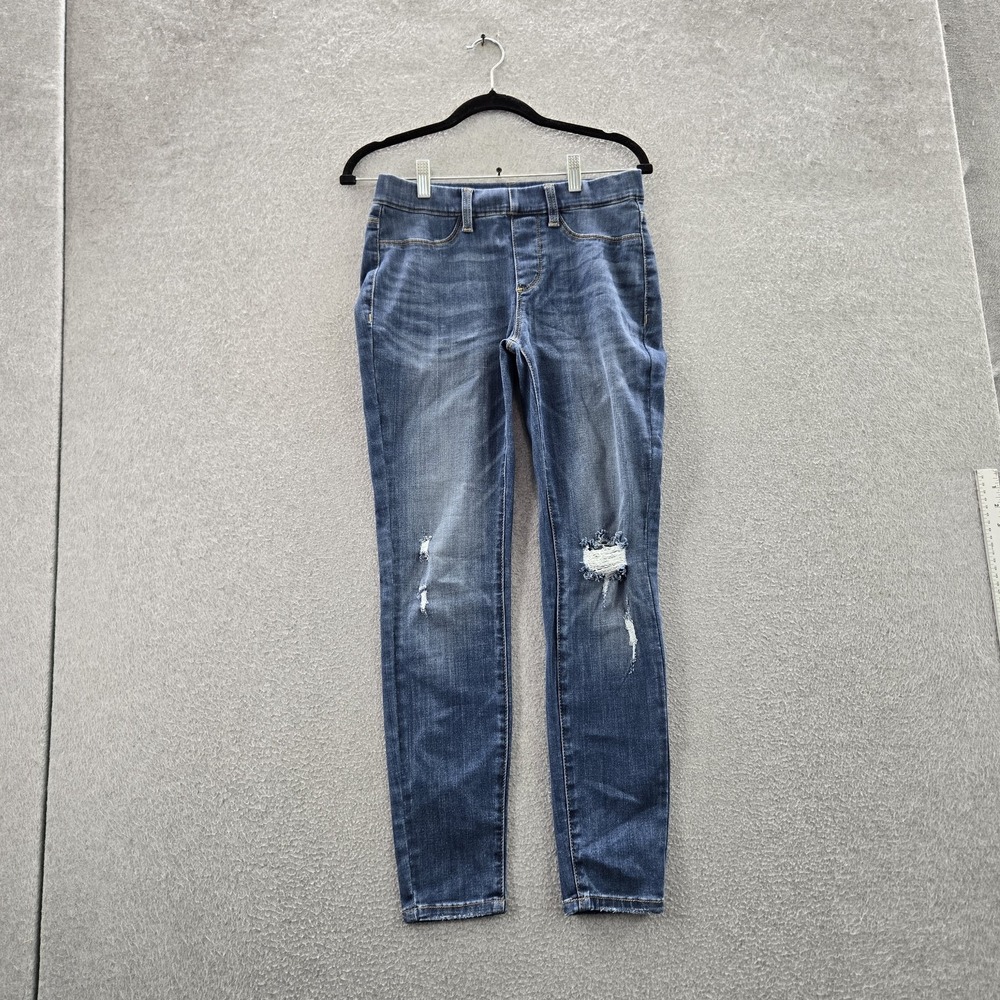 Judy Blue Women Jeans 5/27 Denim Skinny Pull On JB88253MD Distressed 27"‎ Inseam